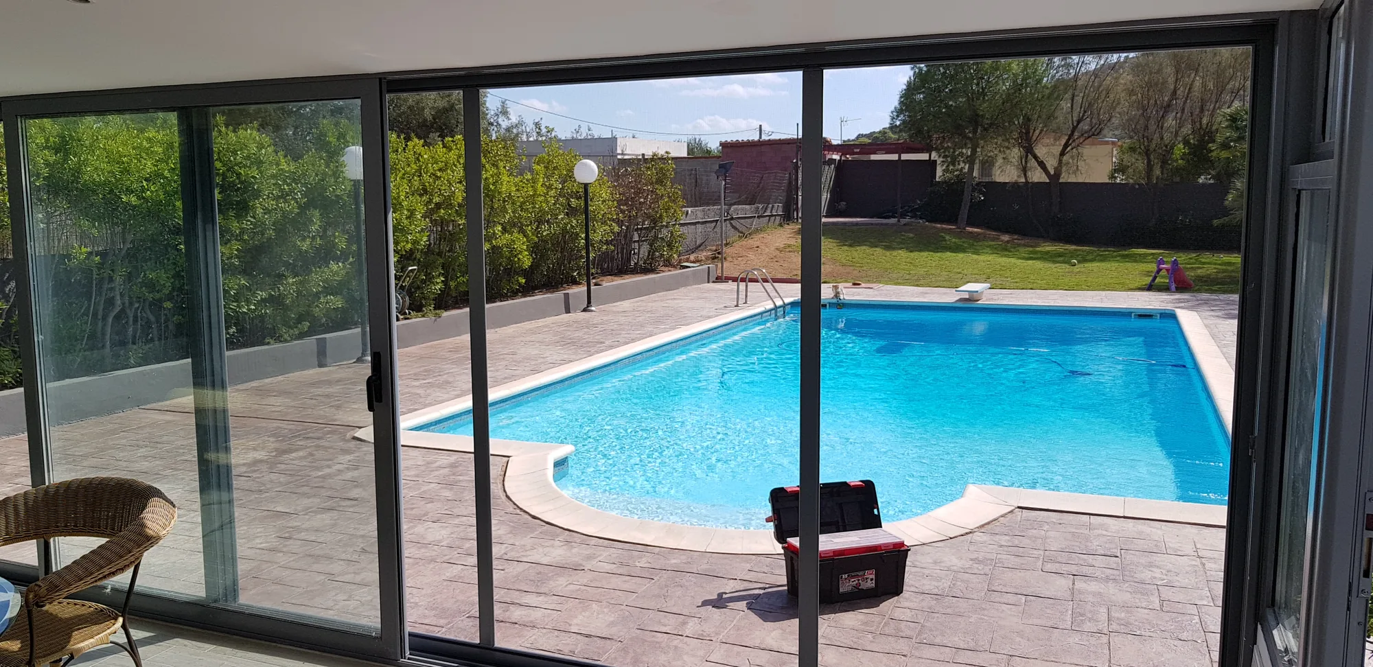 Κλείσιμο βεράντας sunroom Κιτσί